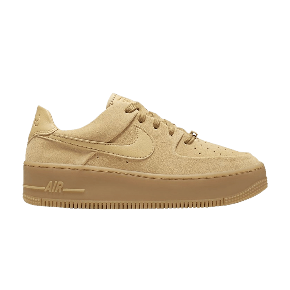 Wmns Air Force 1 Sage Low 'Club Gold'