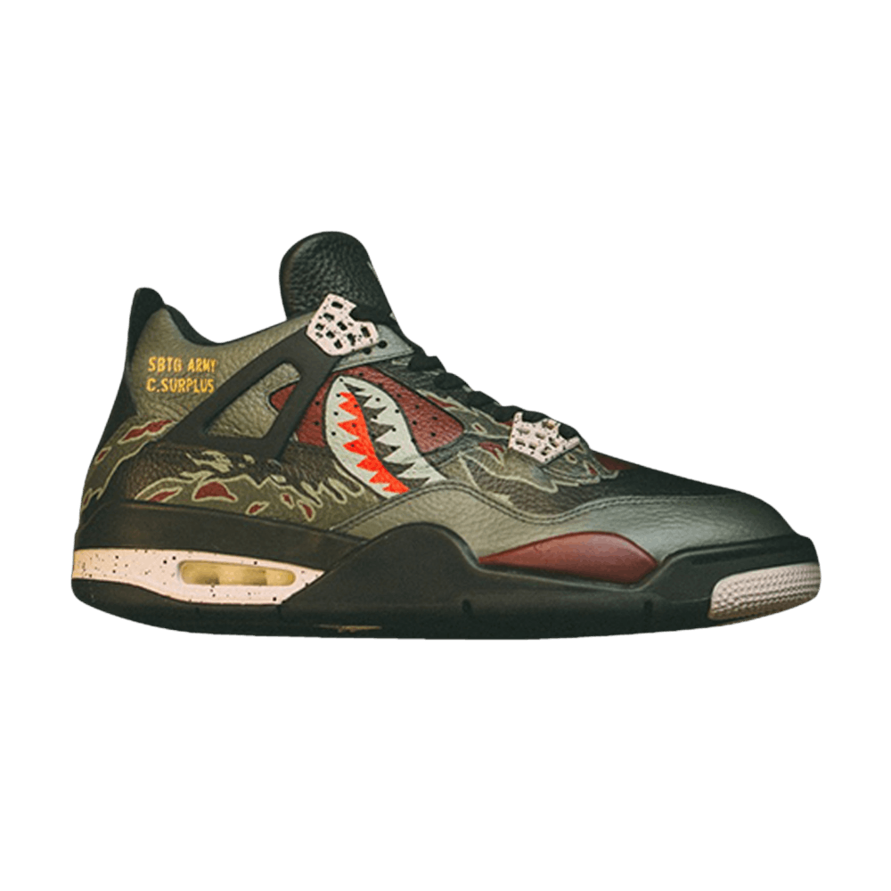 SBTG x Air Jordan 4 'Sawtooth'