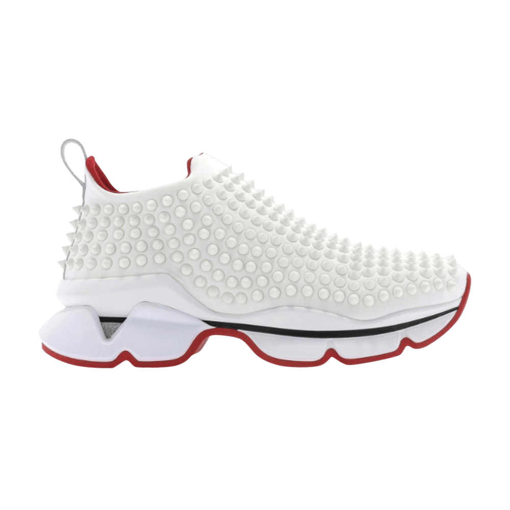 Christian Louboutin Wmns Spike Sock 'White'