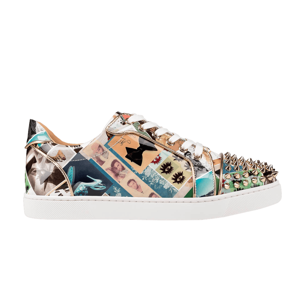 Christian Louboutin Wmns Vieira Spikes 'Multi Print'