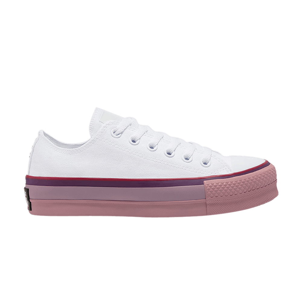 OPI x Wmns Chuck Taylor All Star Platform Low 'White Rust Pink'