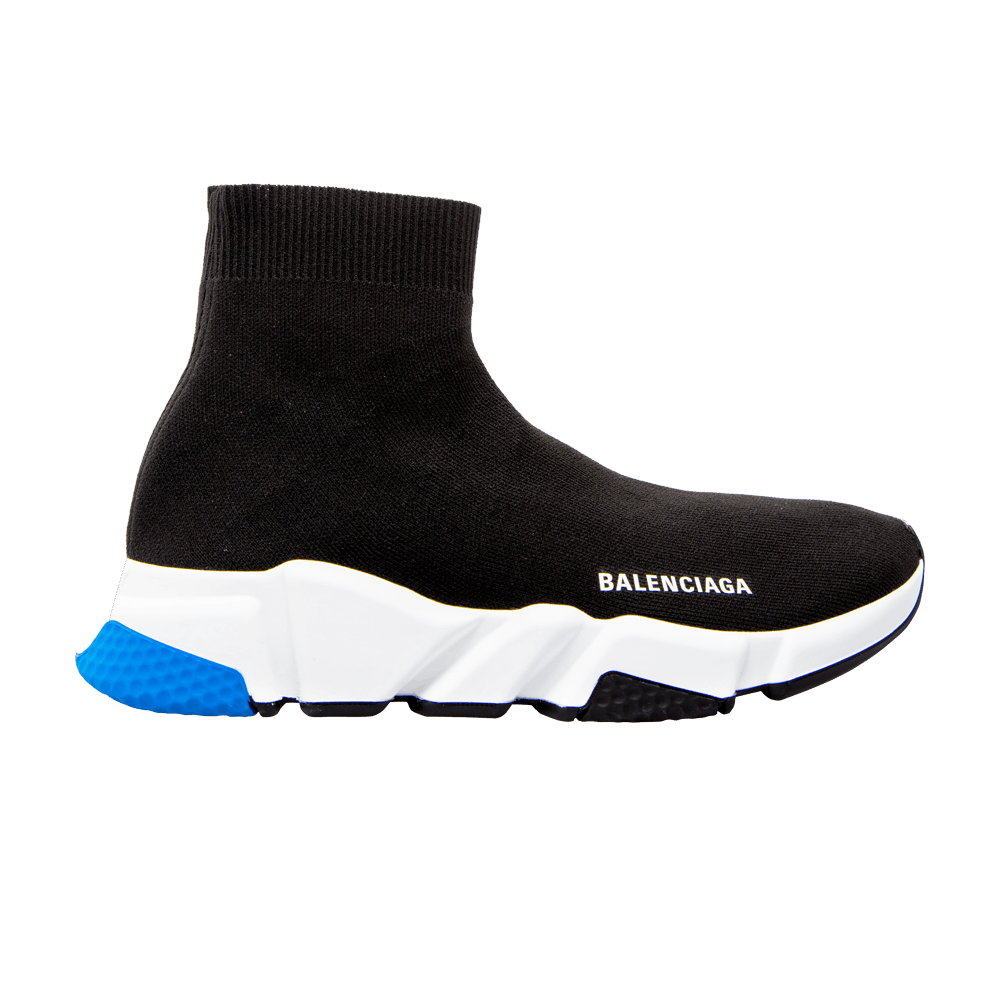 Balenciaga Speed Knit Trainer 'Black Blue'