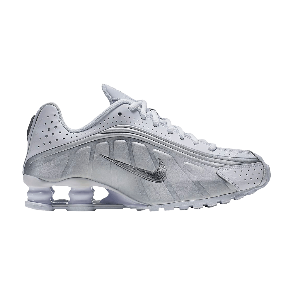 Shox R4 GS 'White Metallic Silver'