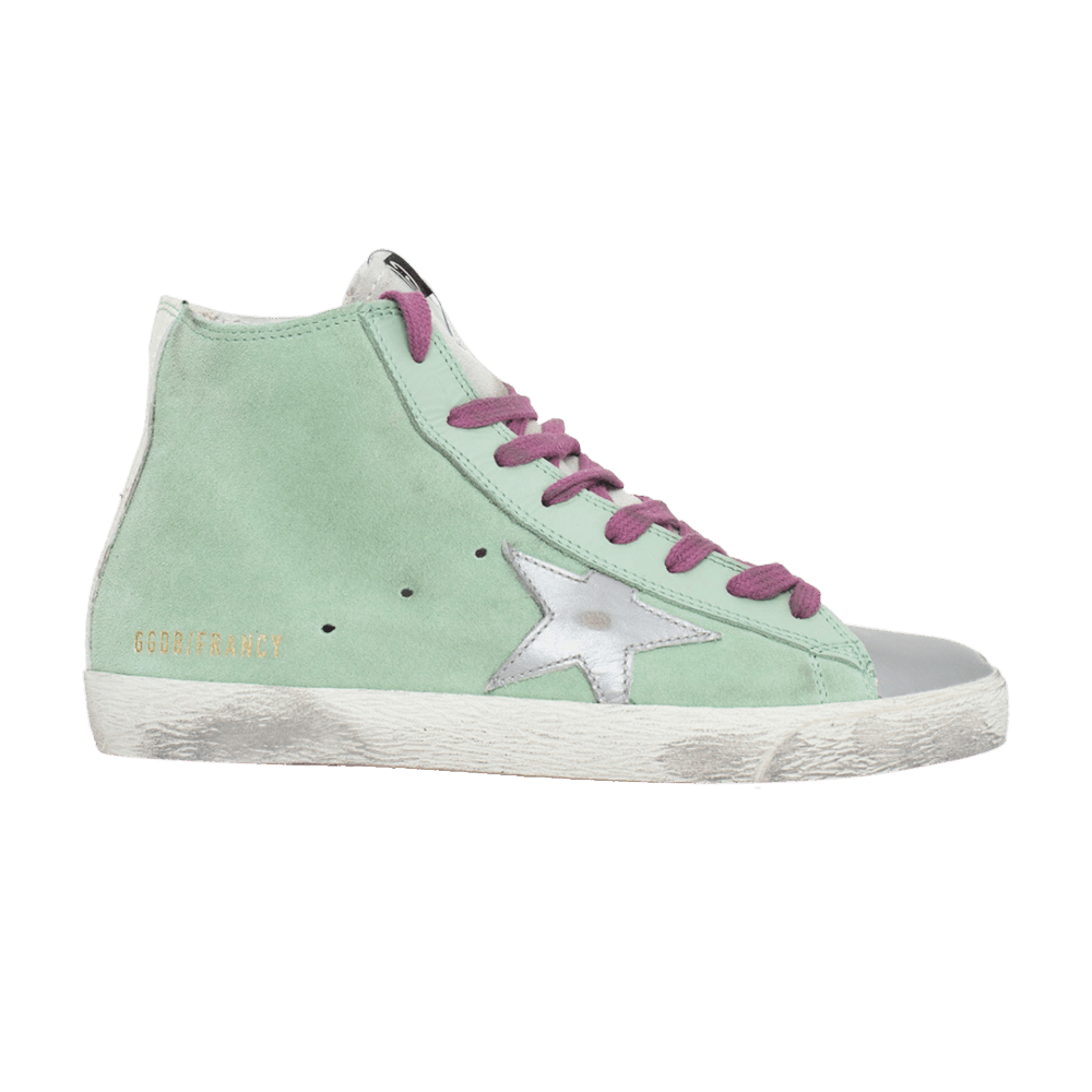 Golden Goose Wmns Francy Donna High 'Mint Silver Star'