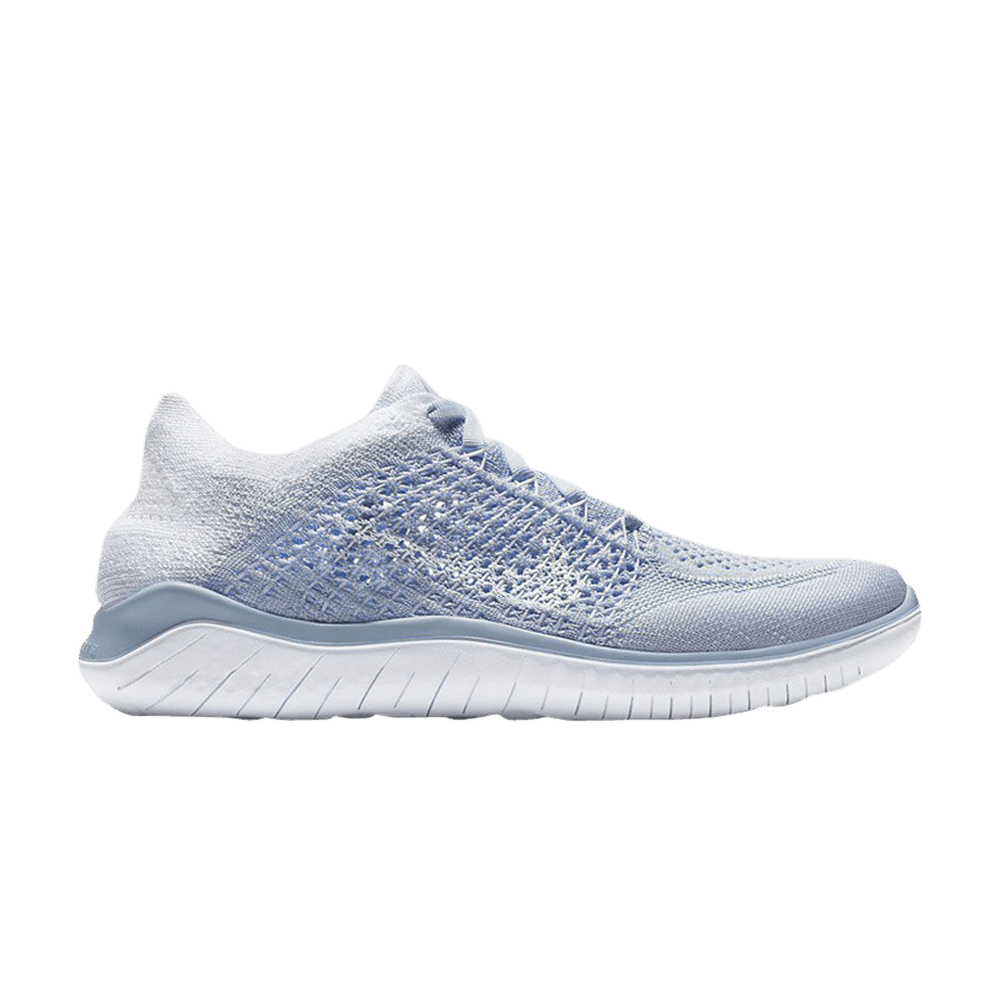 Wmns Free RN Flyknit 2018 'Hydrogen Blue'