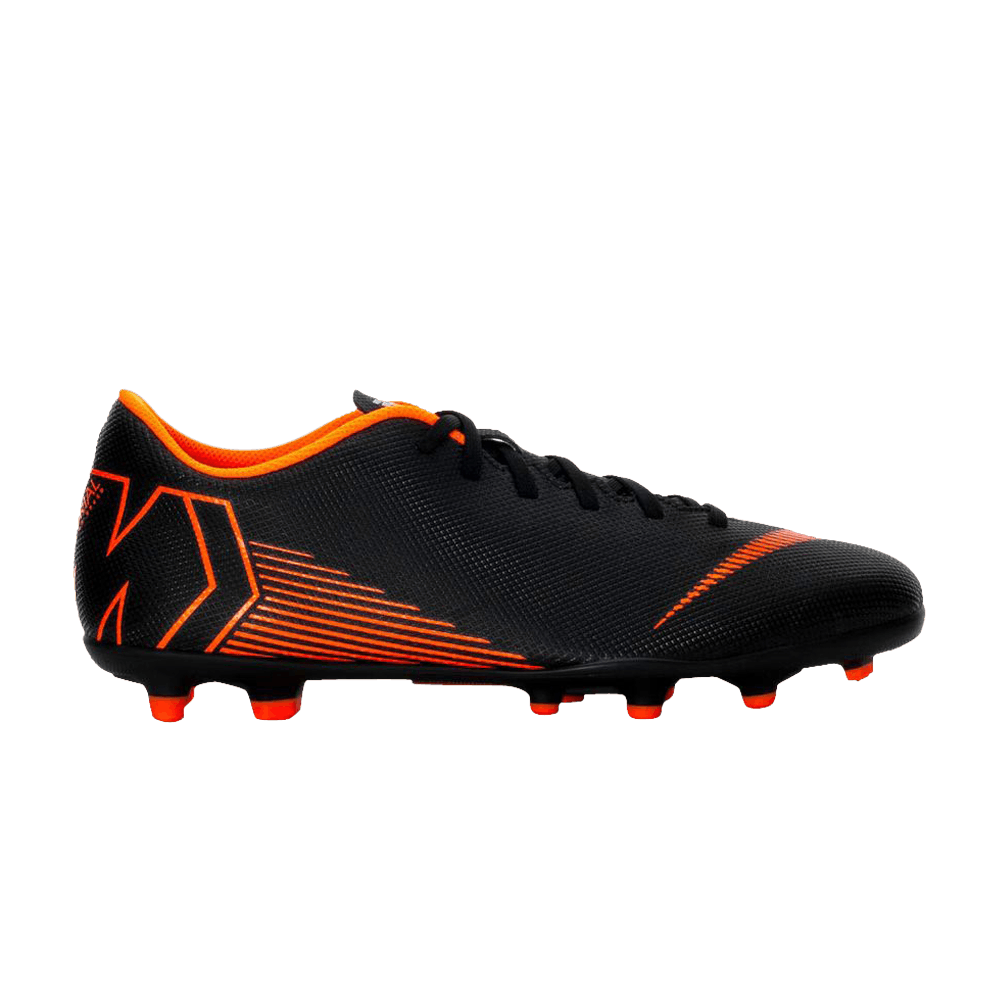 Mercurial Vapor 12 Club FG MG 'Black Total Orange'