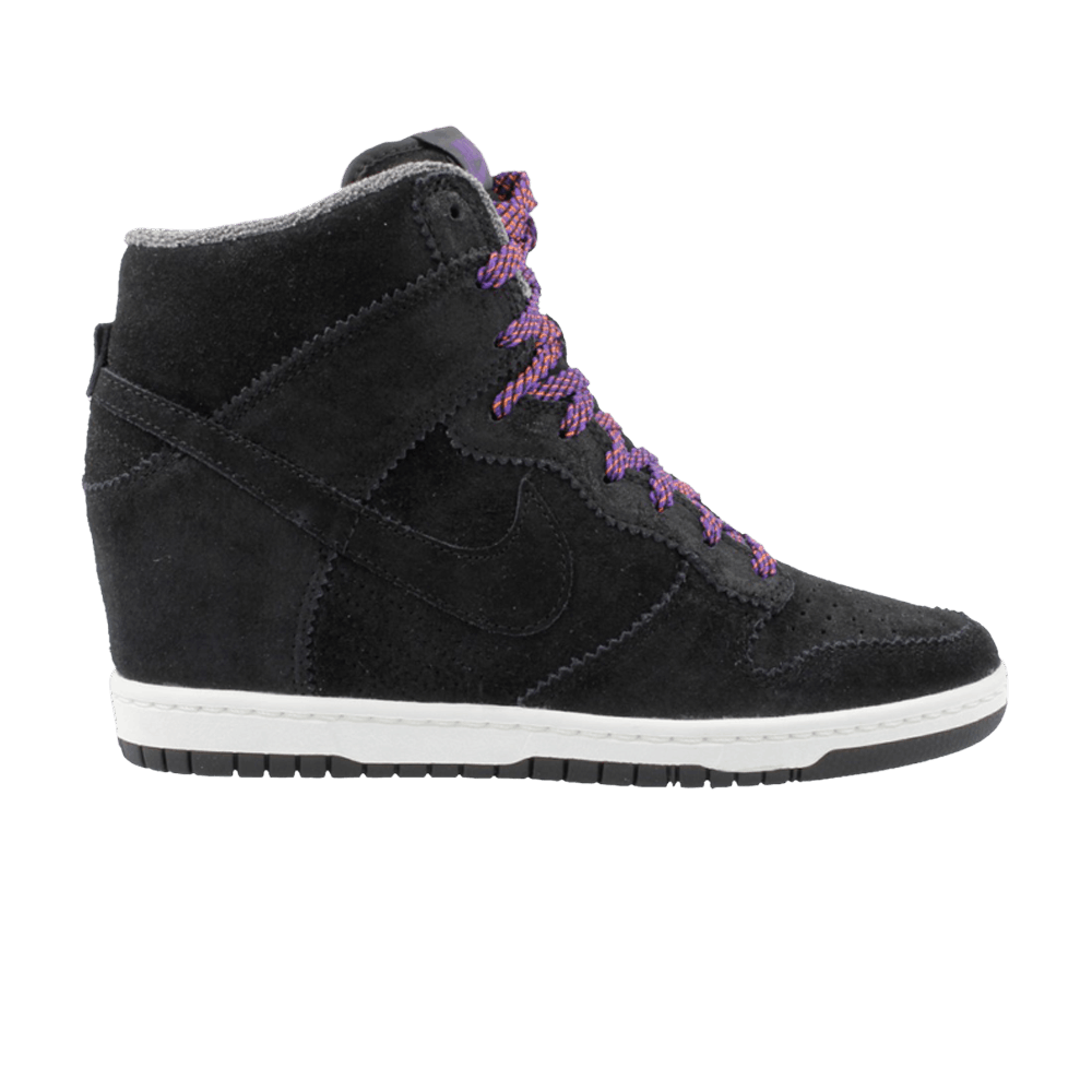 Wmns Dunk Sky High 'Black Court Purple'