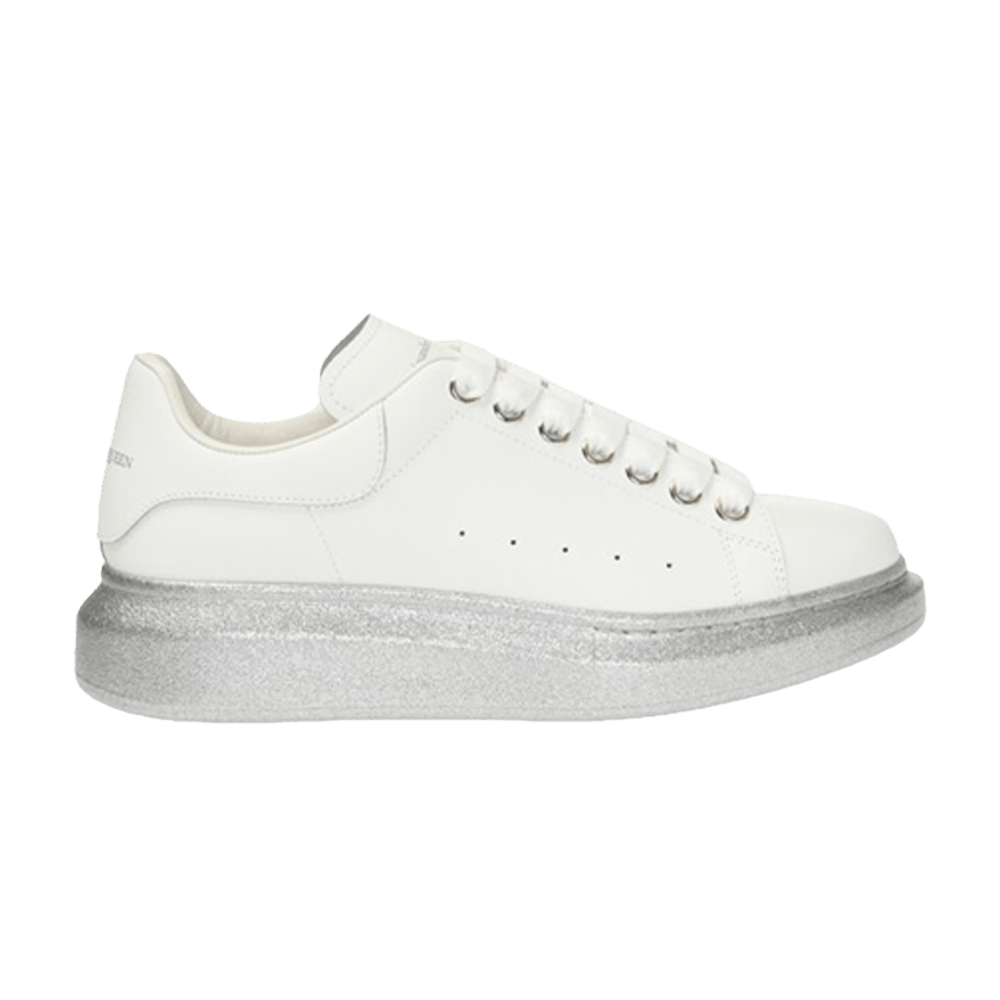 Alexander McQueen Wmns Oversized Sneaker 'White Silver'