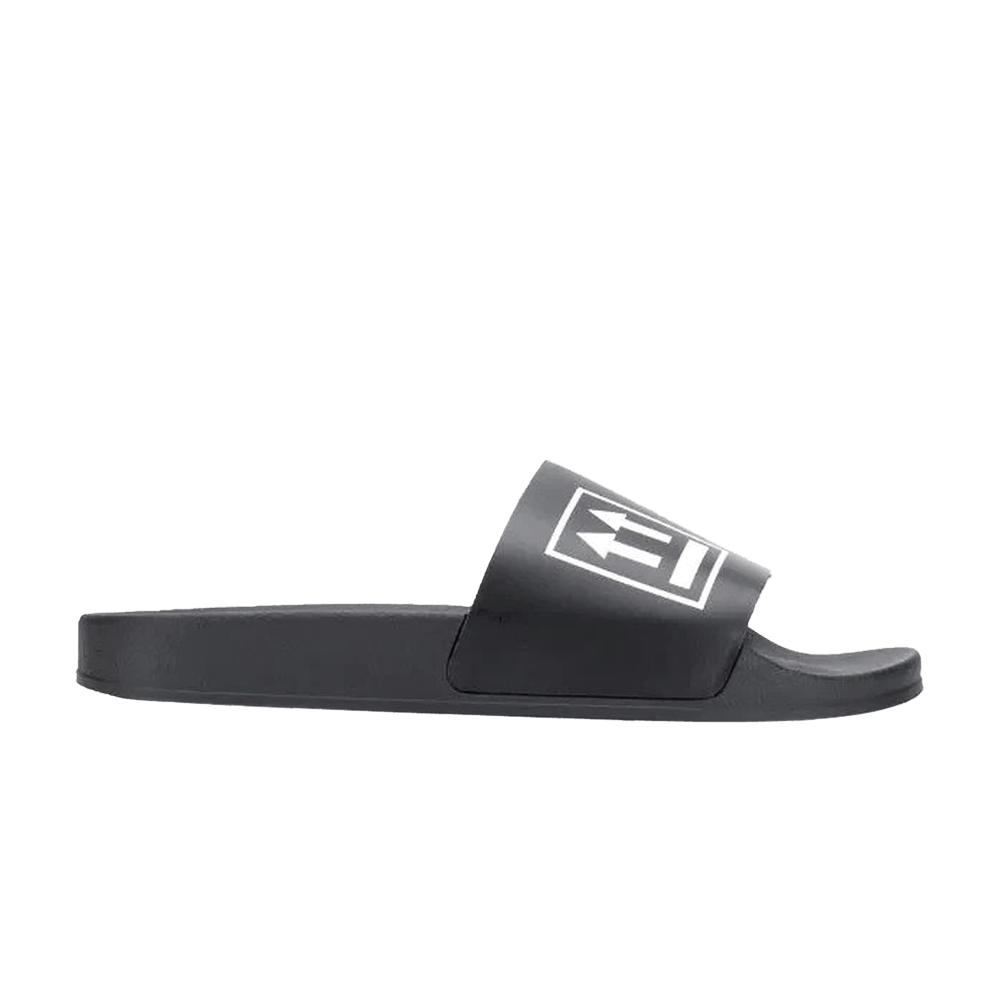 Off-White Sliders 'Double Arrows - Black White'