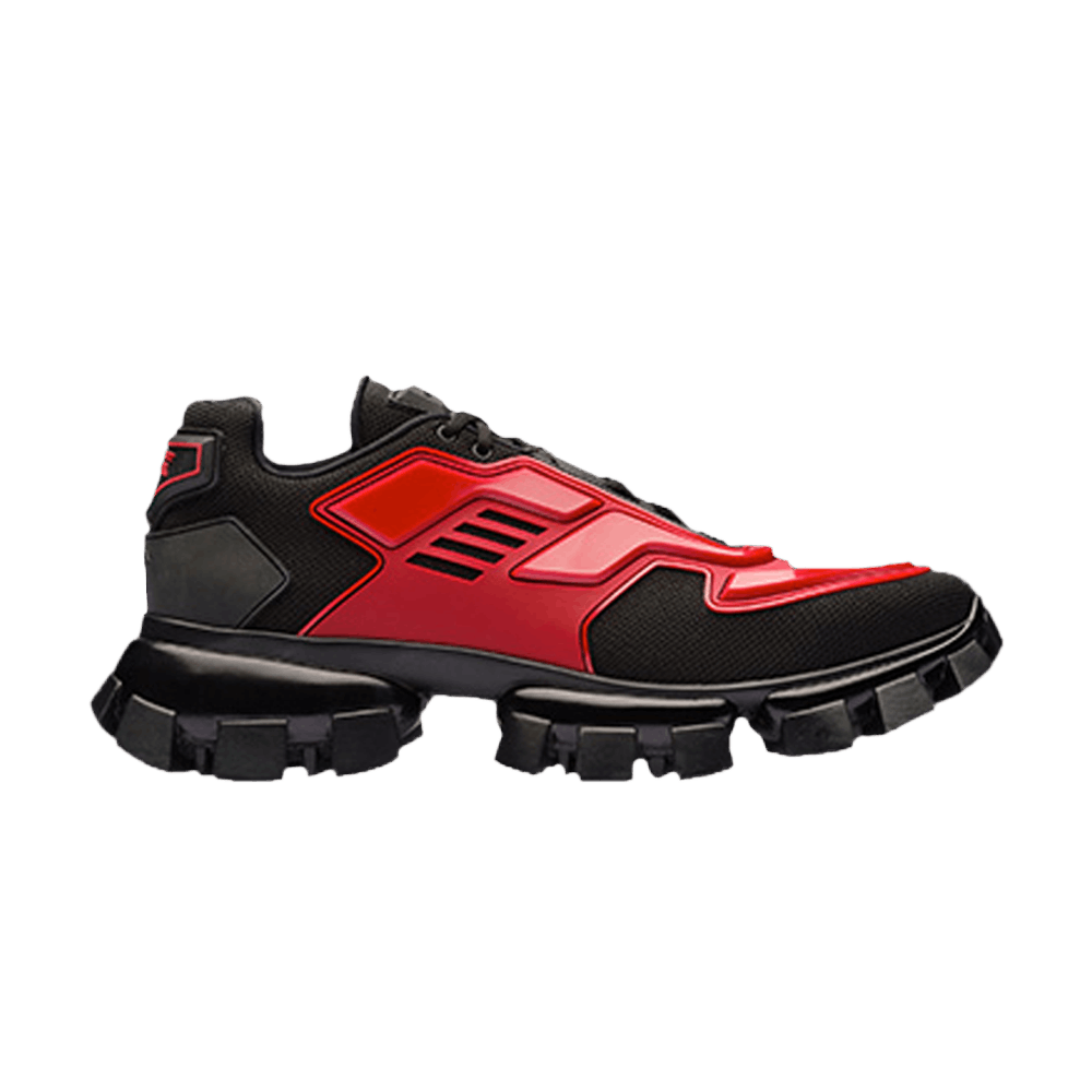 Prada Cloudbust Thunder Knit Sneaker 'Scarlet'