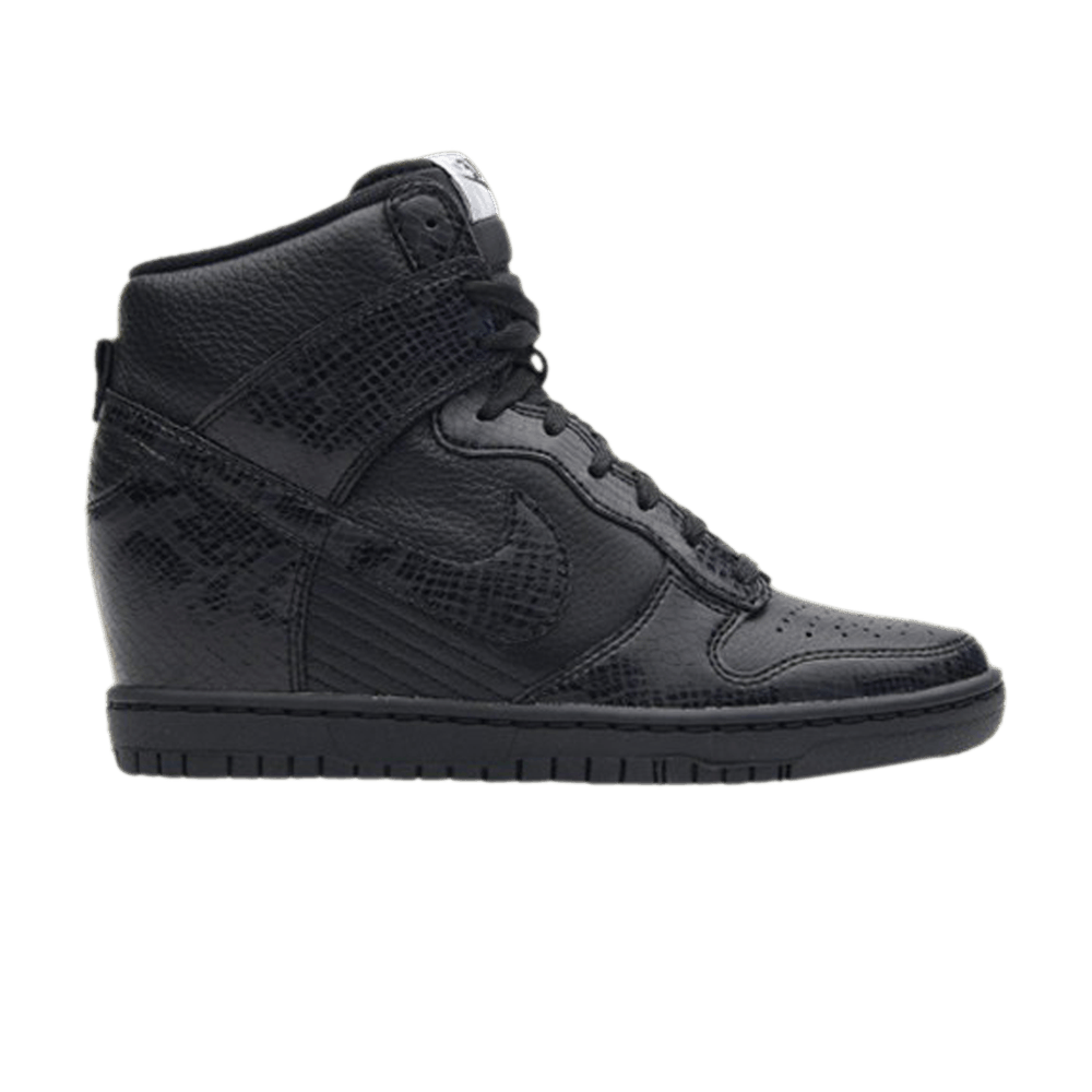 Wmns Dunk Sky High 'Black Snakeskin'