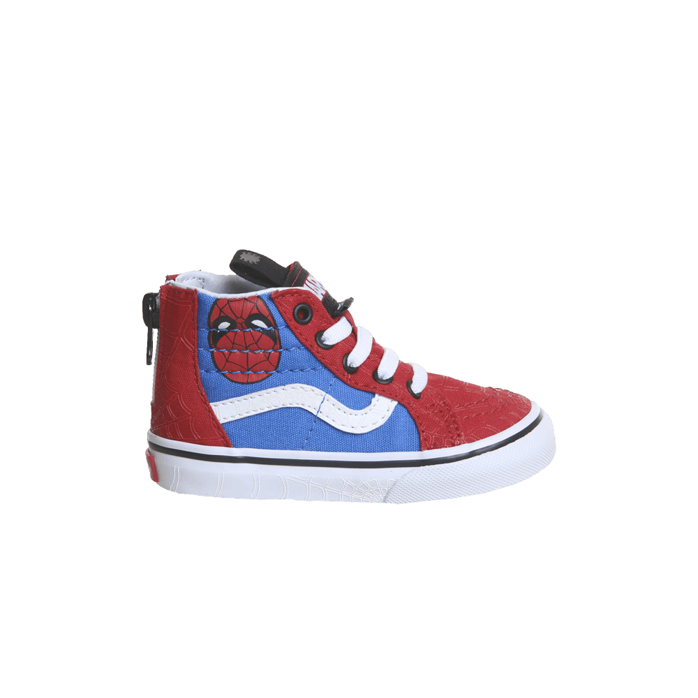 Marvel x Sk8-Hi Zip Toddler 'Spider-Man'