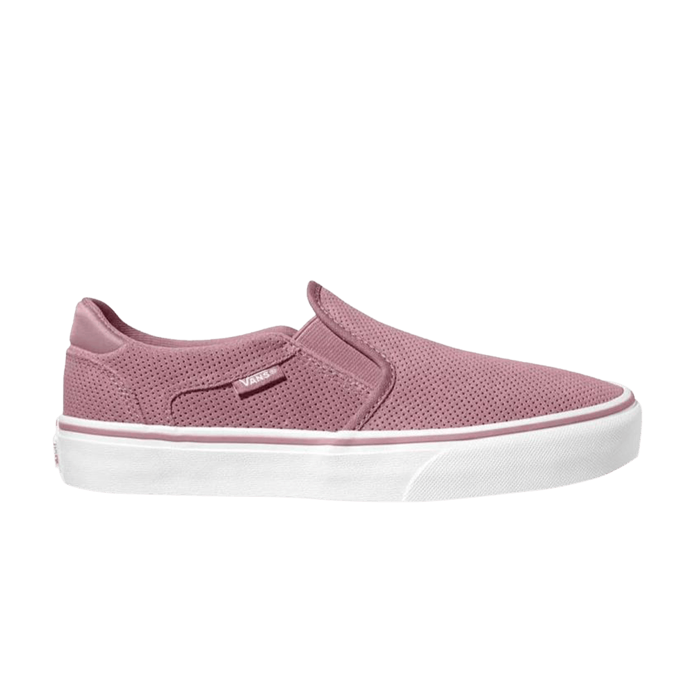 Wmns Asher Deluxe Perforated Suede 'Nostalgia Rose'