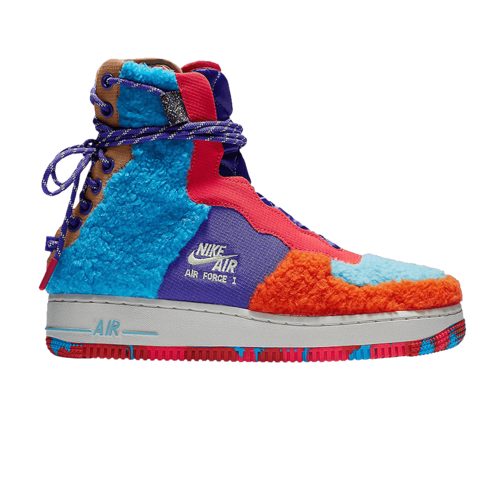 Wmns Air Force 1 Rebel XX 'Colored Sherpa'