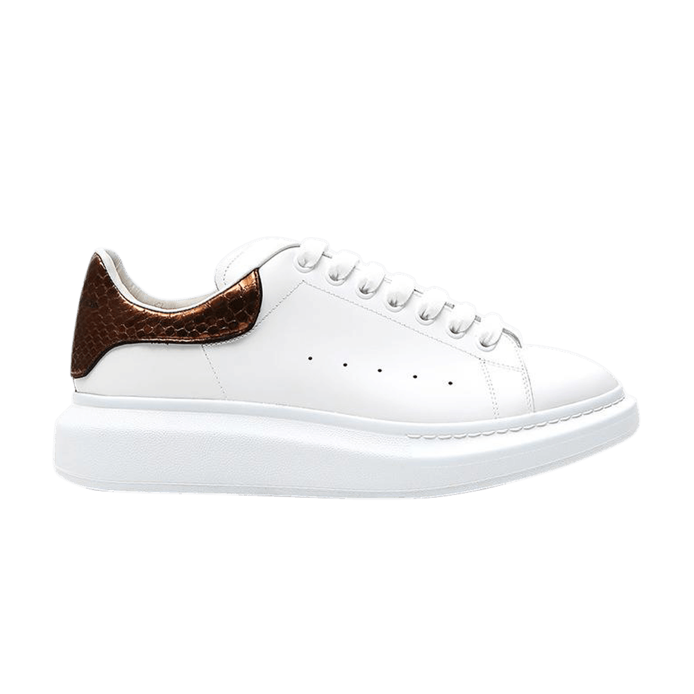 Alexander McQueen Oversized Sneaker 'White Bronze'