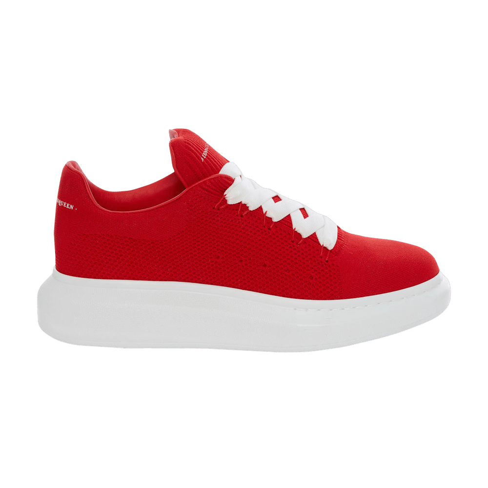 Alexander McQueen Oversized Sneaker 'Flame Red Knitted'