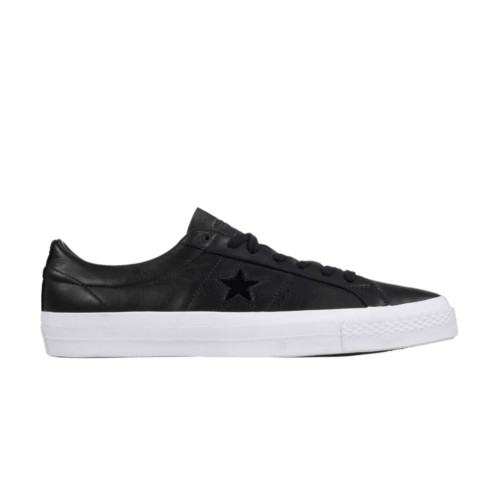 One Star Low Leather 'Black'