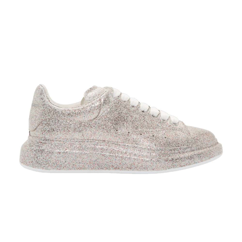 Alexander McQueen Oversized Sneaker 'Silver Glitter'