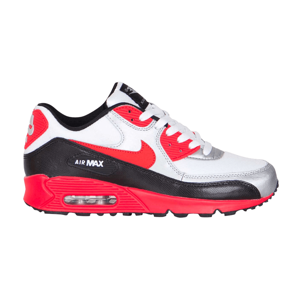 Air Max 90 GS 'White Light Crimson Black'