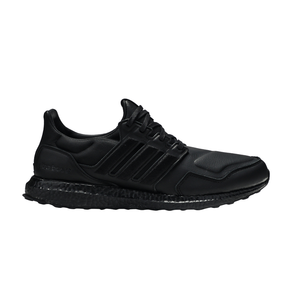 UltraBoost Leather 'Core Black'