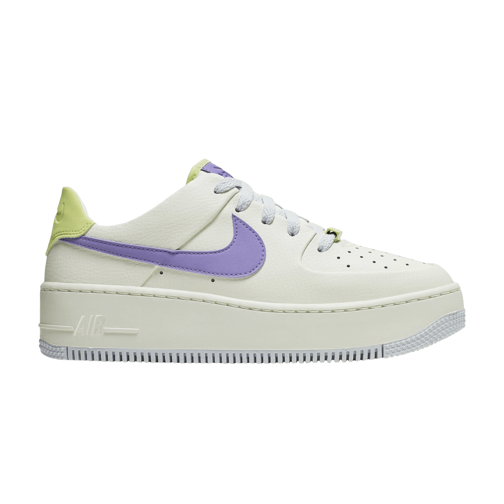 Wmns Air Force 1 Sage Low 'Sail Medium Violet'