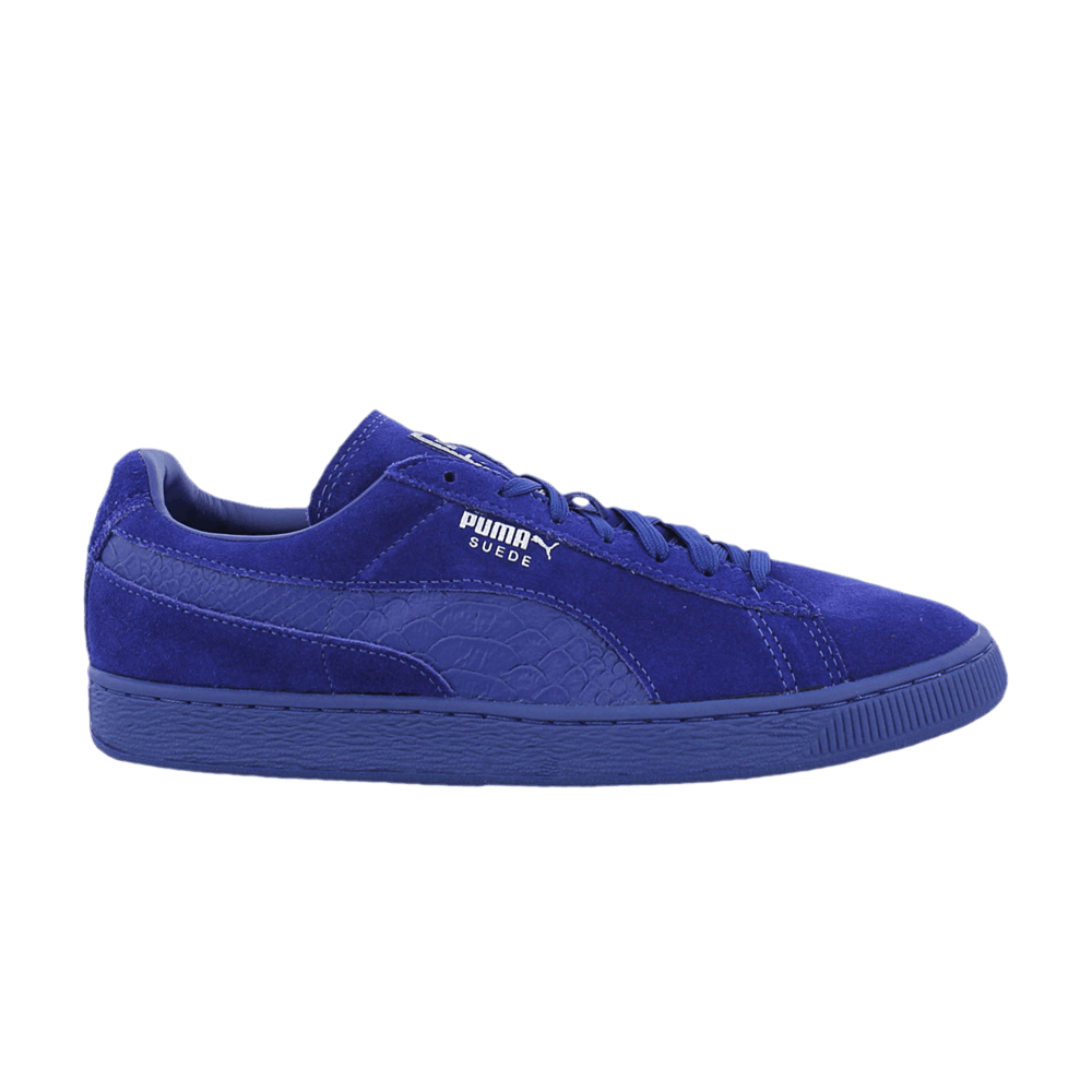 Suede Mono 'Blue'