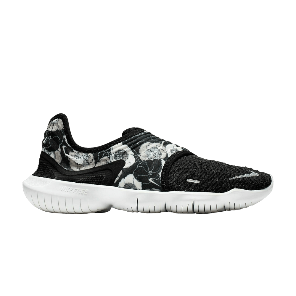 Wmns Free RN Flyknit 3.0 'Black Floral'