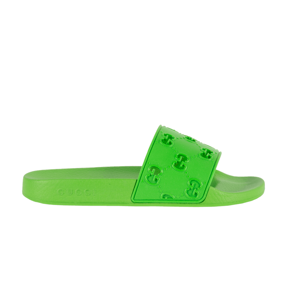 Gucci GG Rubber Slide 'Green'