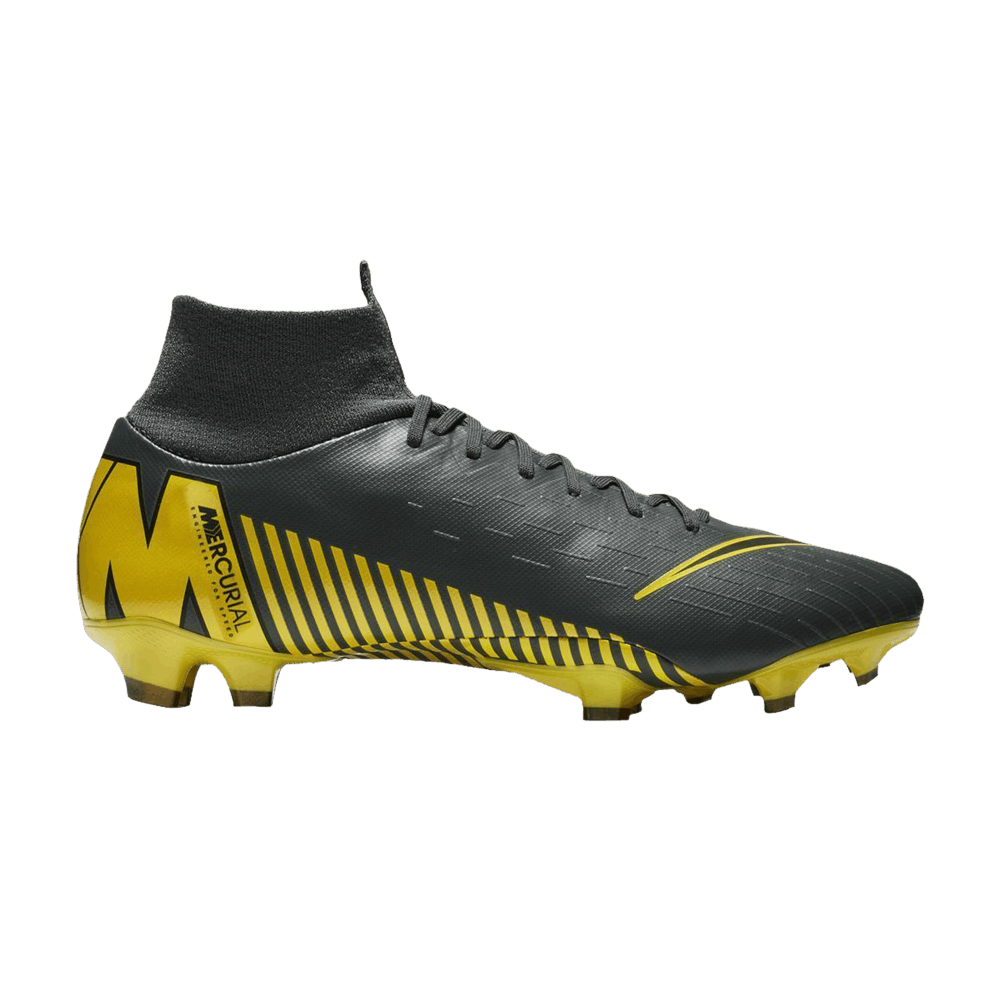 Mercurial Superfly 6 Pro FG 'Grey Opti Yellow'