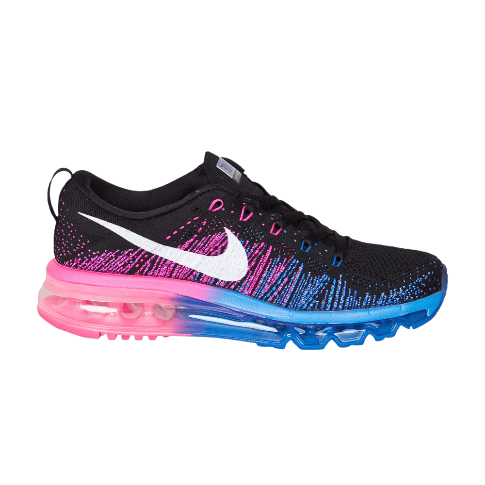 Wmns Flyknit Max 'Black Photo Blue Hyper Punch'