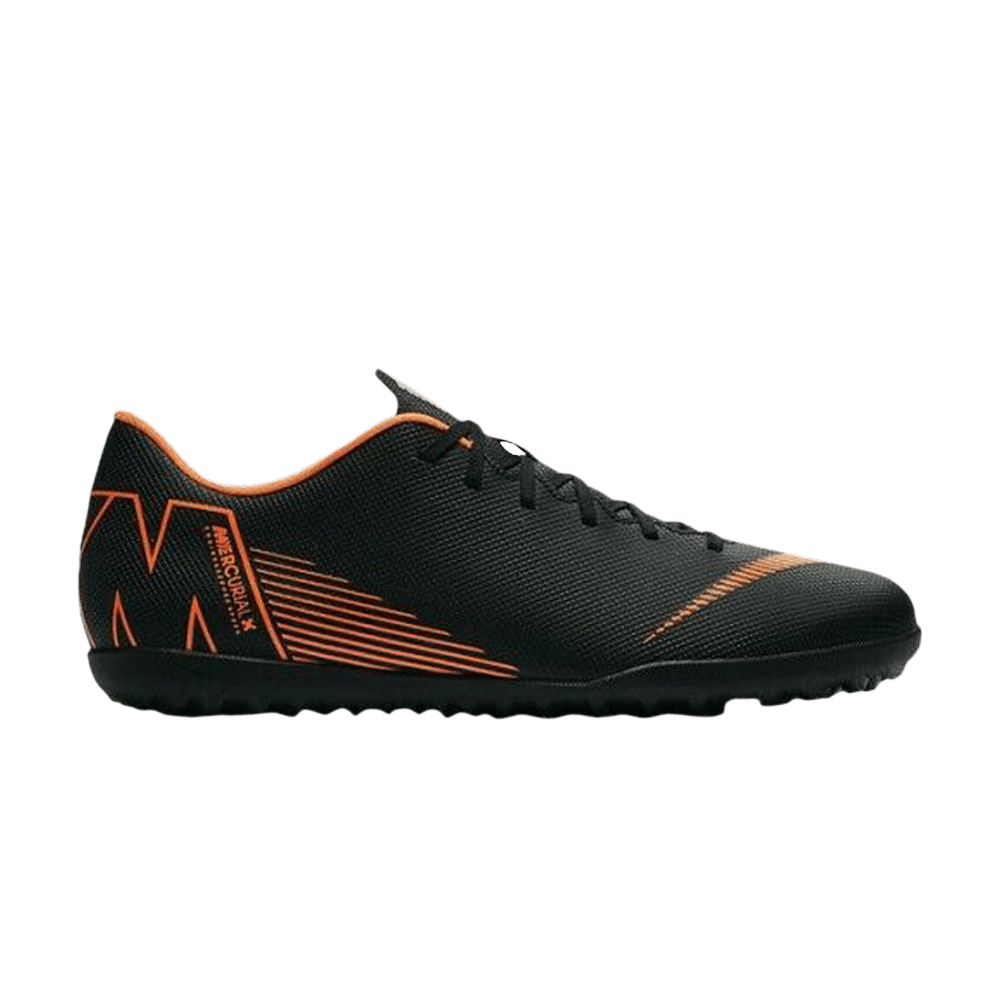 Mercurial VaporX 12 Club TF 'Black Total Orange'