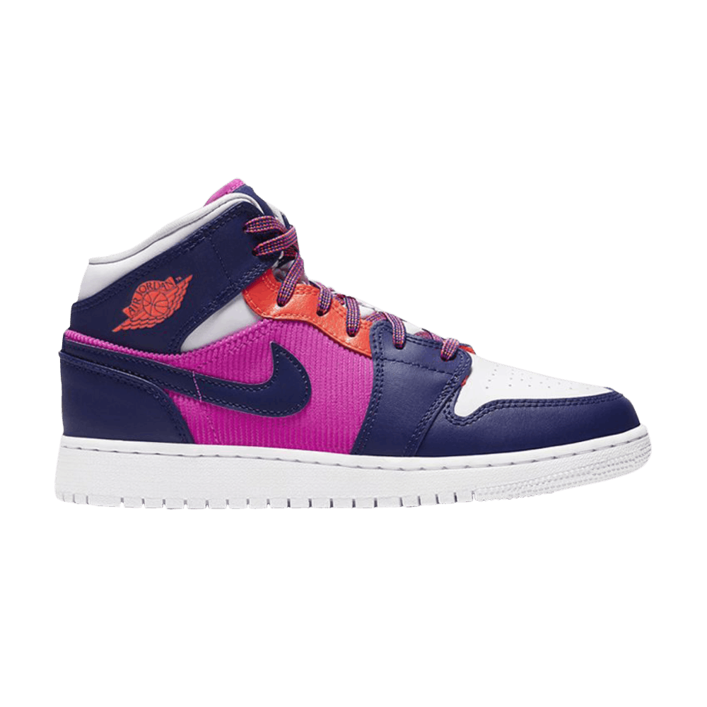 Air Jordan 1 Mid GS 'Fire Pink'