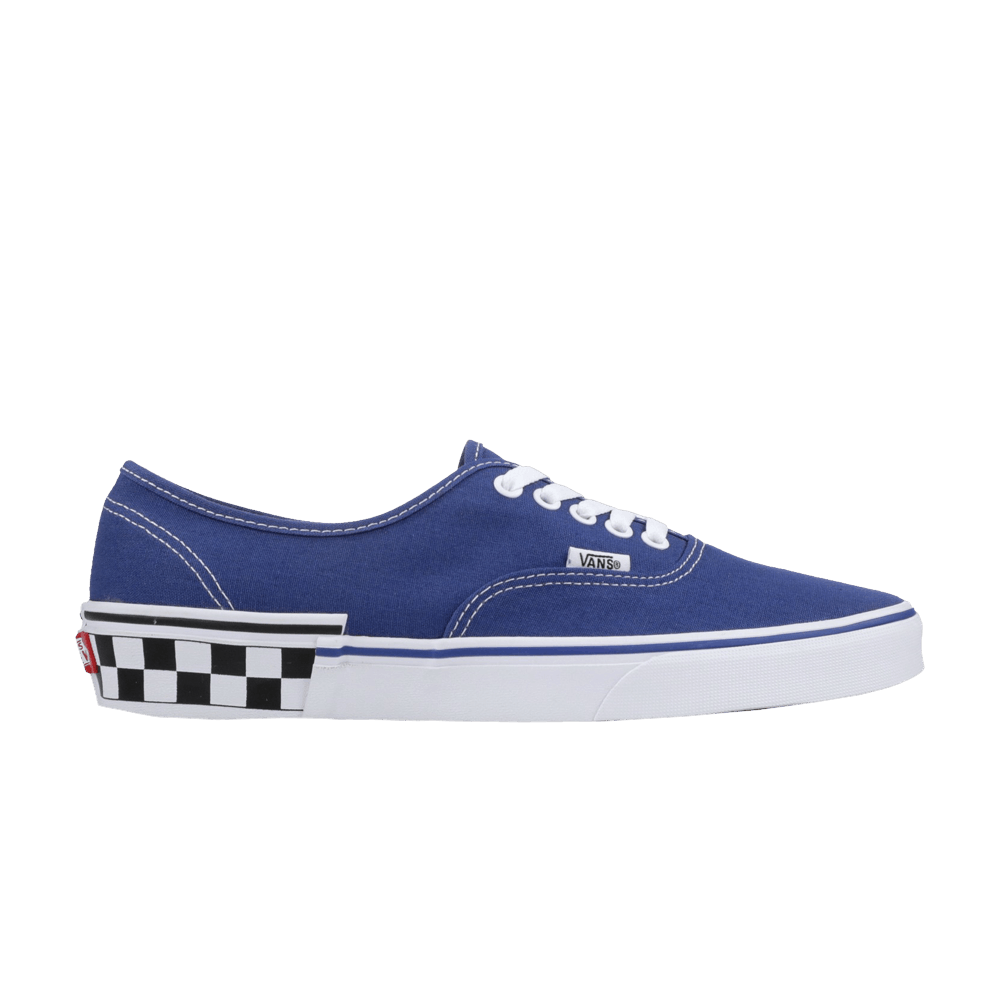 Authentic 'Check Block - True Navy'