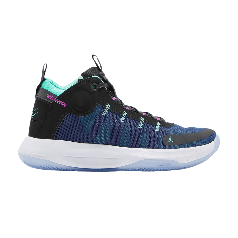 Jordan Jumpman 2020 'Black Green Glow Blue Void'