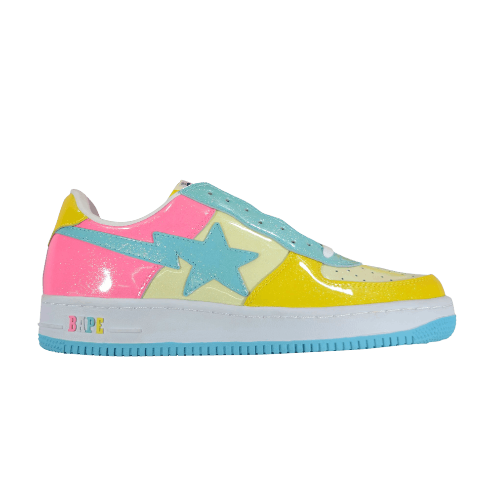 Bapesta FS-001 Low 'Crazy Cotton Candy Glitter'