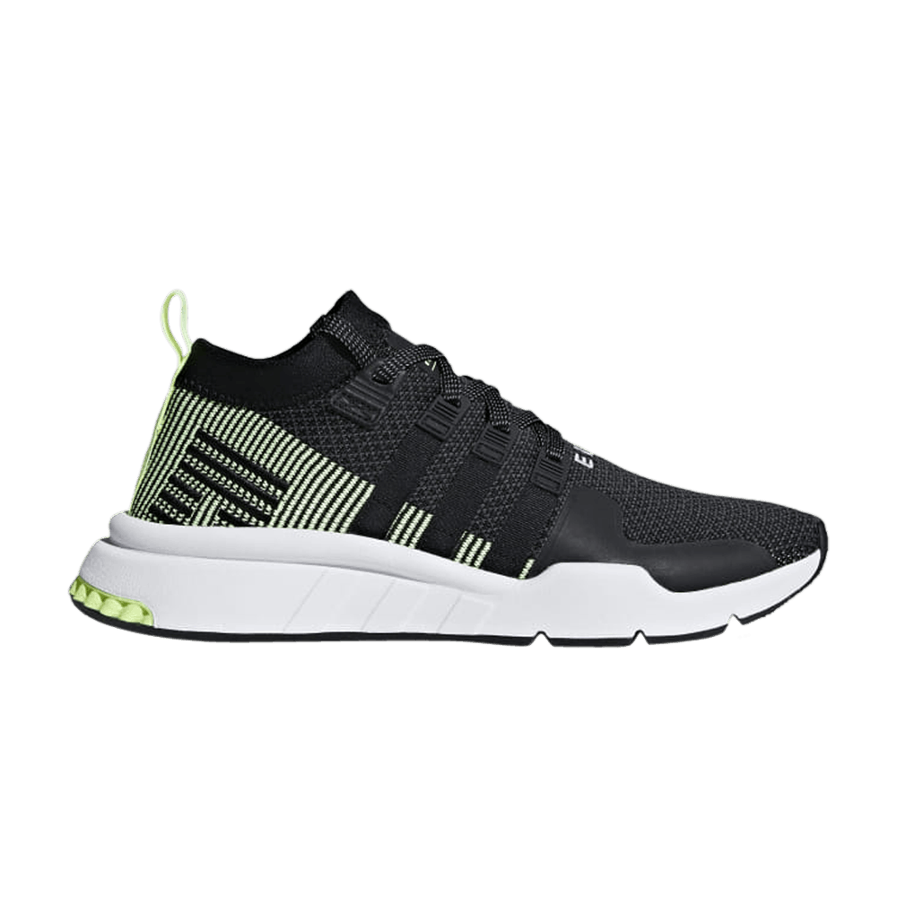 EQT Support Mid ADV Primeknit 'Black Solar Yellow'