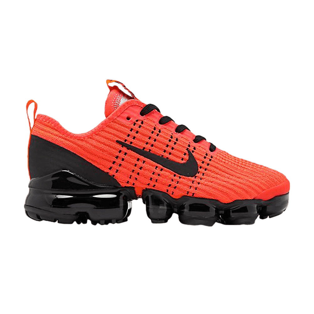 Air VaporMax Flyknit 3 GS 'Flash Crimson Black'