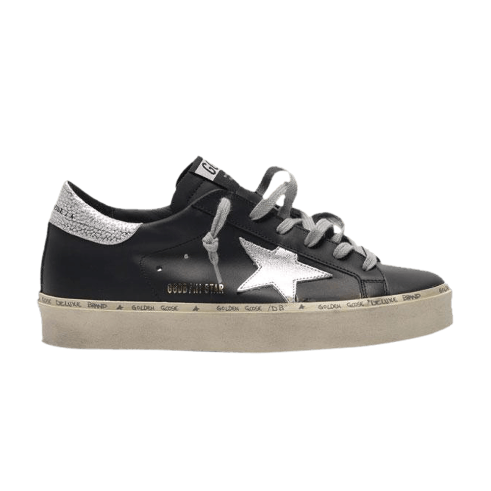 Golden Goose Wmns Hi Star 'Black Silver'