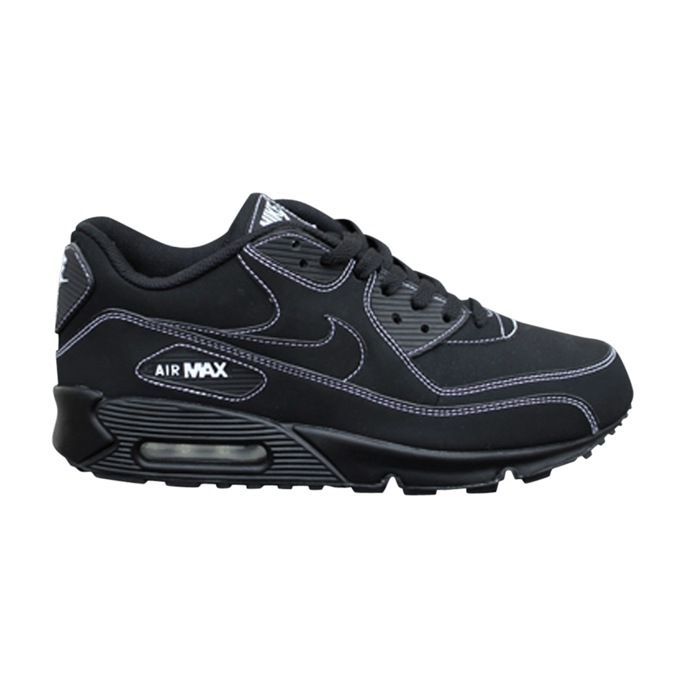 Air Max 90 'Black White Stitching'