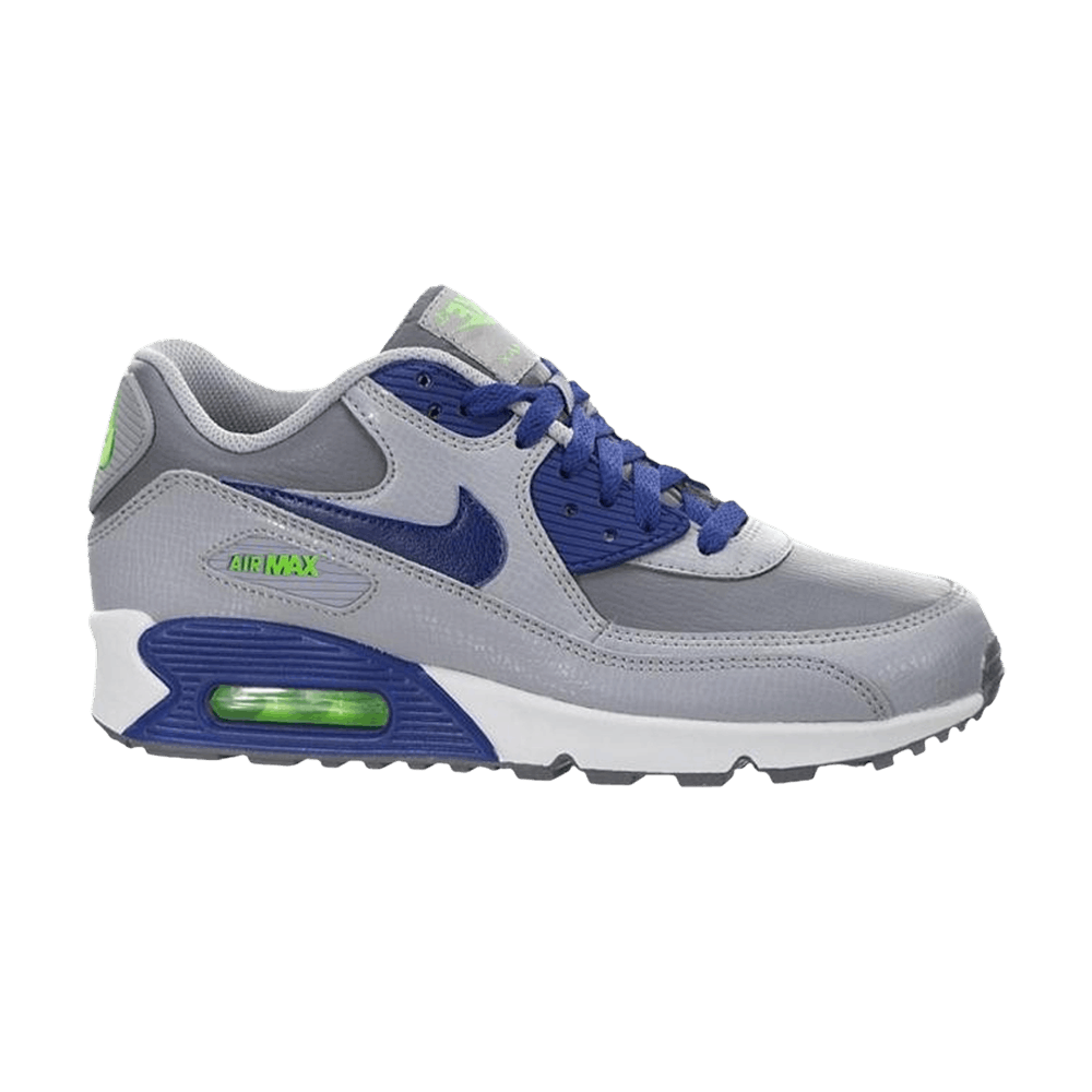 Air Max 90 Leather GS 'Cool Grey Blue'