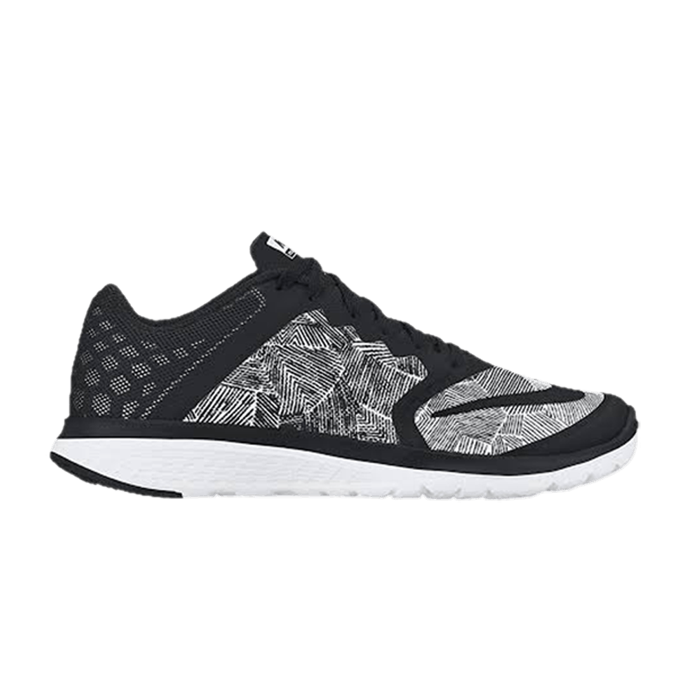 Wmns FS Lite Run 3 Print 'Black White'