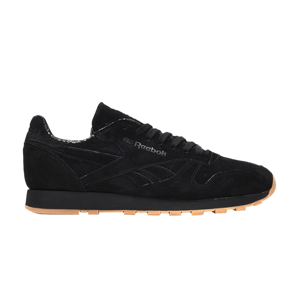 reebok classic leather tdc black