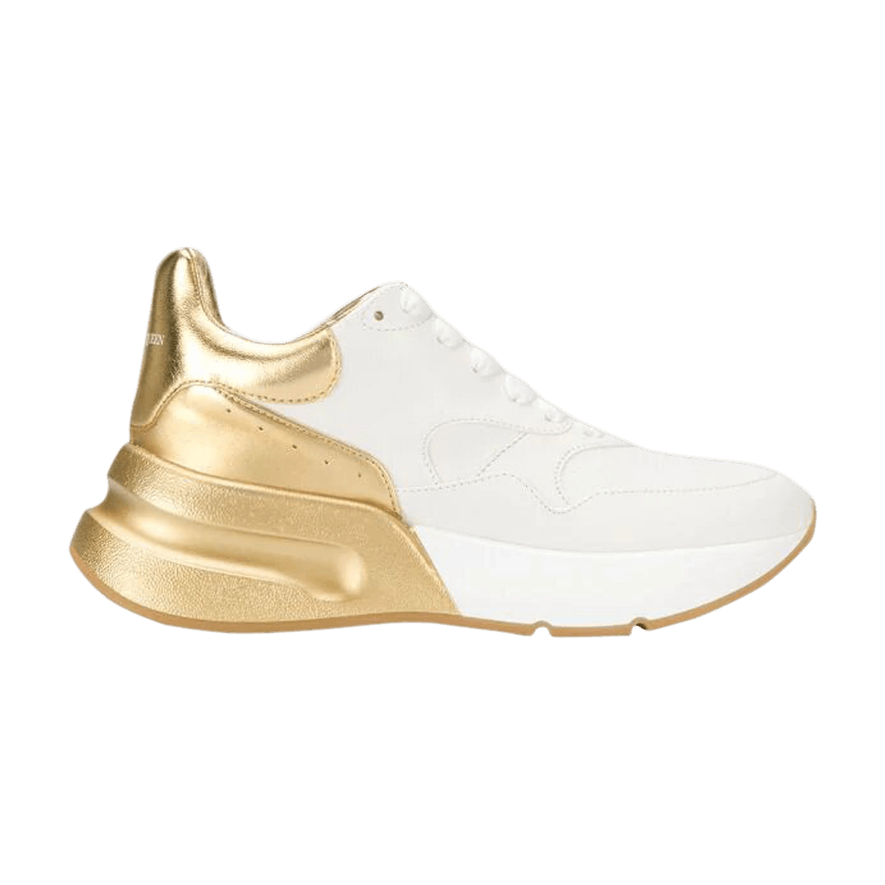 Alexander McQueen Wmns Oversized Runner 'White Gold'