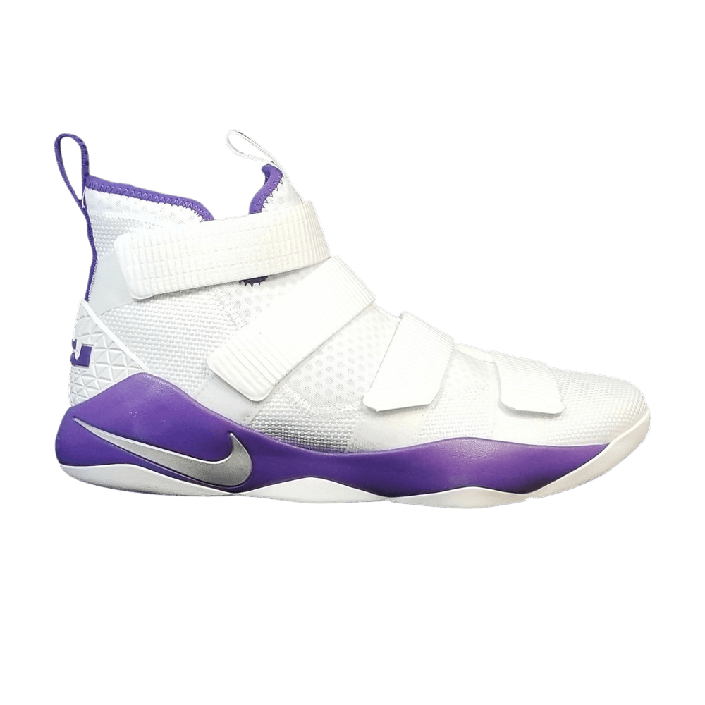 LeBron Soldier 11 TB 'White Court Purple'