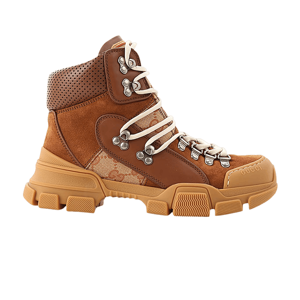 Gucci Wmns Flashtrek 'Brick Red Beige'