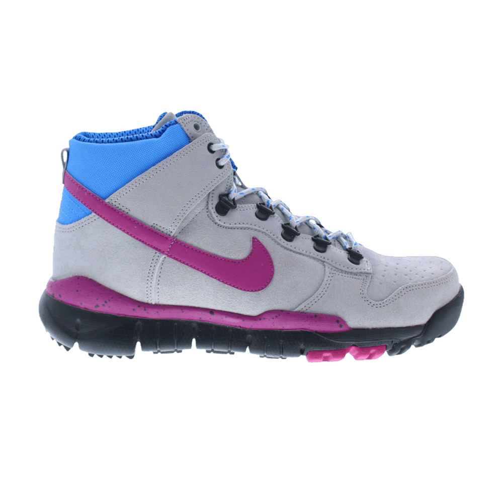 Stussy x Dunk High OMS Premium 'Grey Rave Pink'