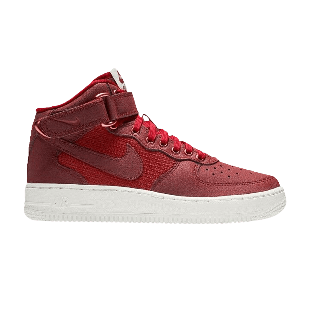 Air Force 1 Mid LV8 GS 'Team Red'