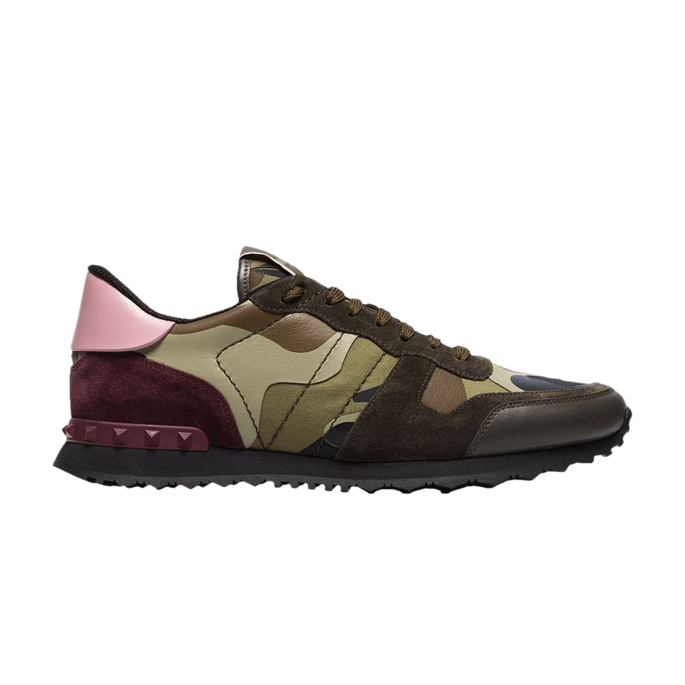 Valentino Garavani Rockrunner Rockstud Lace 'Olive Camo'