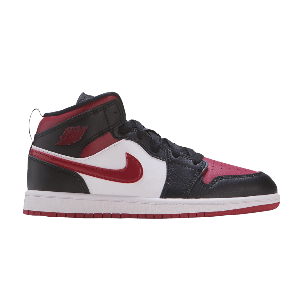 Jordan 1 Mid PS 'Bred Toe'