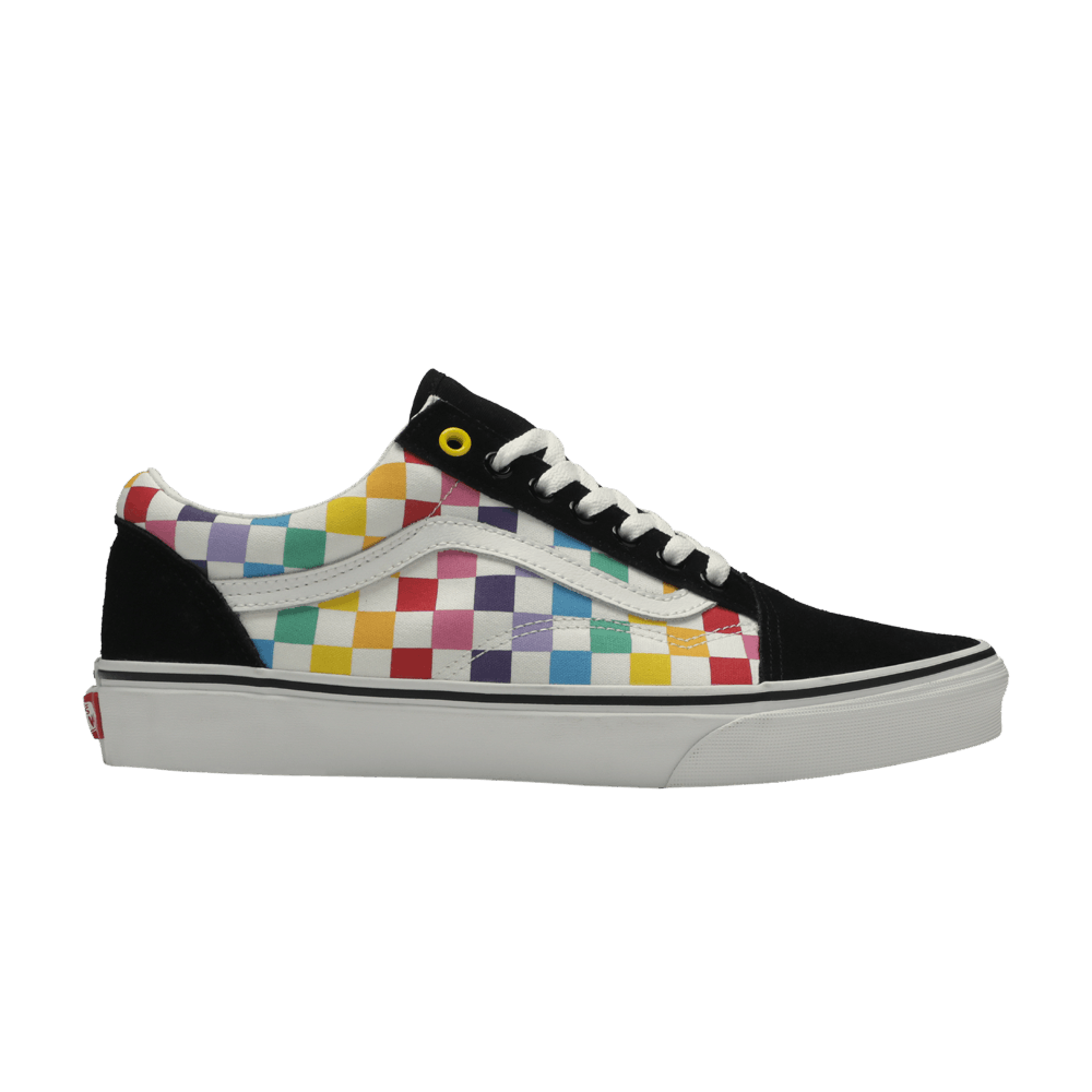 Old Skool 'Rainbow Checkerboard'